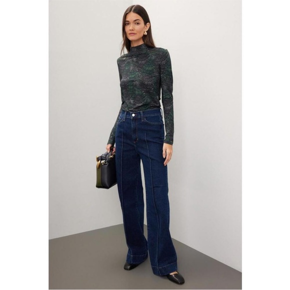 Scotch & Soda Mock Neck T-Shirt, Size: M - Picture 1 of 9